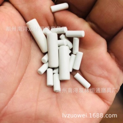 高频瓷打磨抛光磨料辅料 氧化铝磁棒高频瓷 圆柱体干式研磨石图4