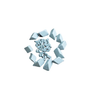 粗磨棕刚玉研磨石 抛光去毛刺斜三角棕刚玉 菱形棕刚玉研磨石图5