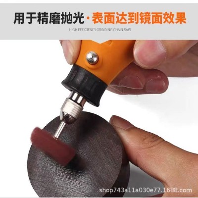 纤维百洁布磨头 迷你刷尼龙磨头 抛光拉丝头带柄单双层打磨2.35mm图5