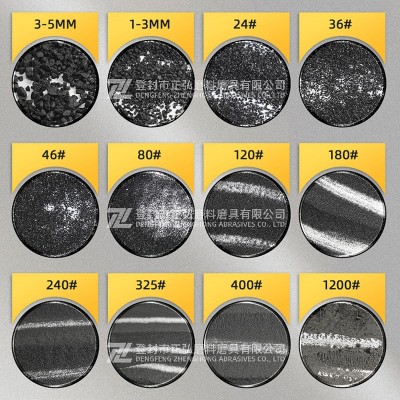 金刚砂 车船喷砂除锈地坪骨料耐磨地坪机械研磨抛光用金刚砂图2
