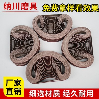 330*10气动砂带机打磨砂带环形砂带小砂圈木工砂带金牛KX167砂带图5