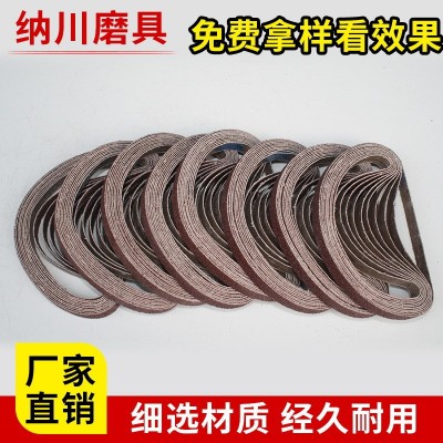 330*10气动砂带机打磨砂带环形砂带小砂圈木工砂带金牛KX167砂带图3
