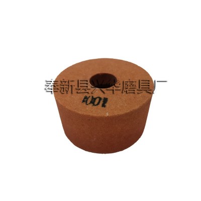 WA/38A75*40*10孔铁红色杯型砂轮 3寸杯型砂轮 海绵刀磨刀砂轮图5
