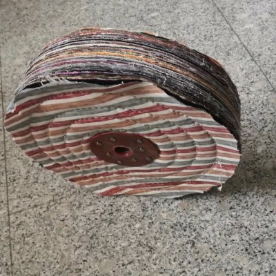 镜面抛光杂布轮 厂家批发车线布轮 粗布轮金属不锈钢抛光轮定 制图2