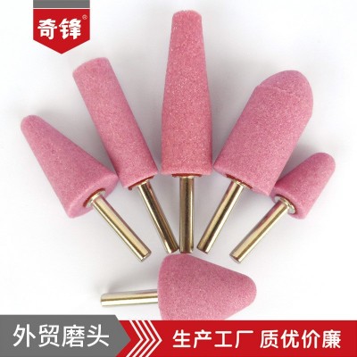 厂家生产氧化铝带柄砂磨头带柄砂轮磨头氧化铝砂轮ABW系列磨头图2