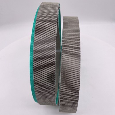 定做1600x30mm电镀金刚石砂带 干磨热喷涂陶瓷硬质合金用钻石砂带图5