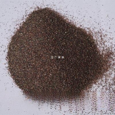 金刚砂磨料棕刚玉砂喷砂机砂料抛光除锈砂石材雕刻砂金刚砂地坪砂图2