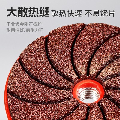 工业级瓷砖倒角修边角磨机打磨片 新款多功能一体式角磨机打磨片图4