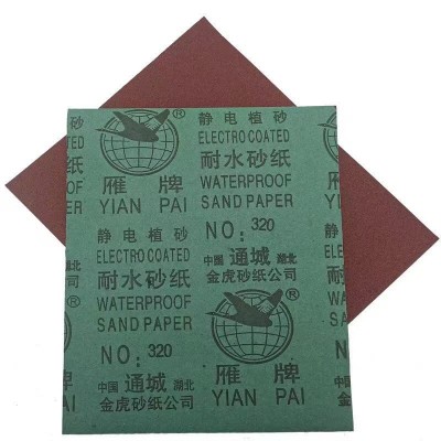厂家直销雁牌砂纸60目-2000目氧化铝耐水砂纸 抛光打磨耐水砂纸图4