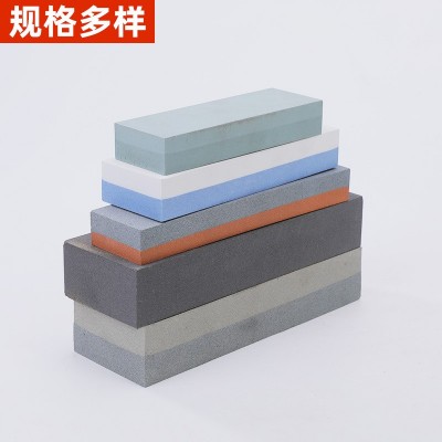 白刚玉双面磨刀石 精磨磨刀油石 酒店厨房家用菜刀磨刀器磨石砥石图3