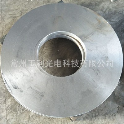 玉利平面抛光机研磨盘抛光盘球墨铸铁抛光盘铁盘抛光盘定 制植绒图2