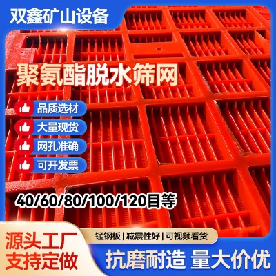 聚氨酯脱水筛板 聚氨酯筛网矿用直线振动筛筛网 厂家直销图3