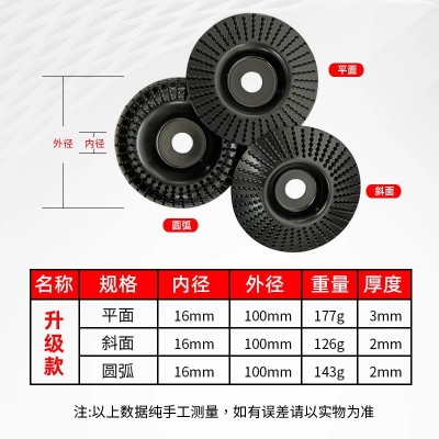 角磨机打磨抛光片木头打磨片木工刺盘根雕茶盘木材抛光轮量大优惠图4