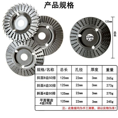 角磨机木工磨盘 角磨机打磨盘磨片 圆磨轮 角磨机打磨工具现货图4