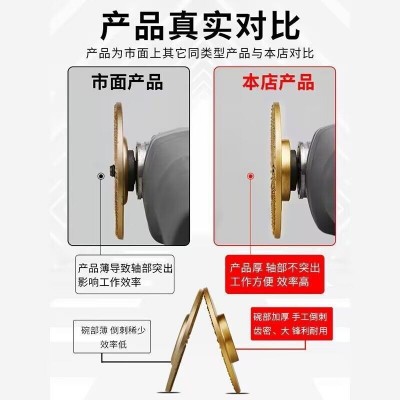 角磨机木工打磨塑型刺盘角磨机打磨盘打磨片 抛光轮圆磨轮图4