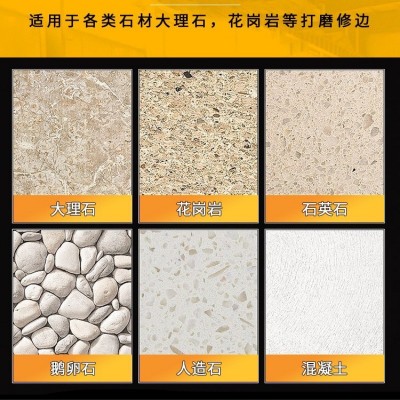 批发金刚石磨轮 石材磨边轮手工轮75mm直径大理石钎焊金刚石磨轮图3
