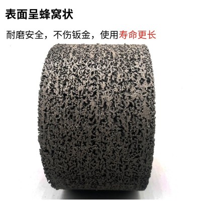 厂家直销黑金刚研磨轮 不锈钢金属拉丝除锈抛光 超粗黑金刚砂轮图4