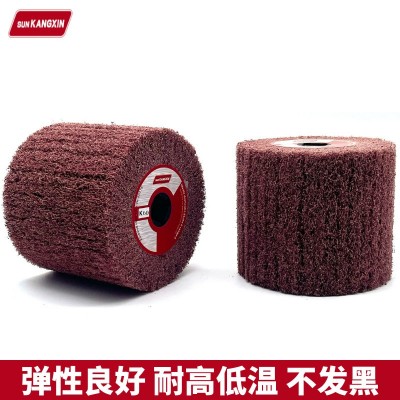 拉丝轮 不锈钢专用纤维拉丝轮 尼龙抛光轮百洁布五金打磨 拉丝轮图4